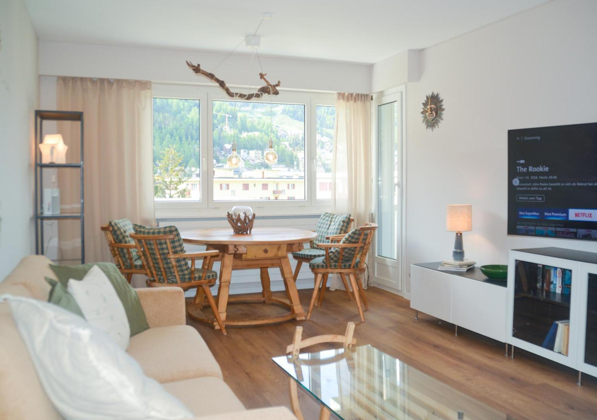 Swissme - Neu-Seeblick-Balkon-Parkplatz-Nahe Bergbahn Σεντ Μόριτζ Εξωτερικό φωτογραφία